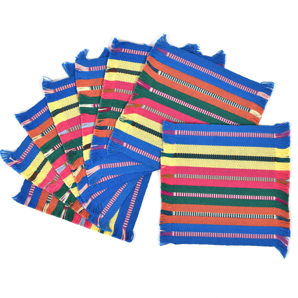 Guatemala Hand Woven Celebration Coasters