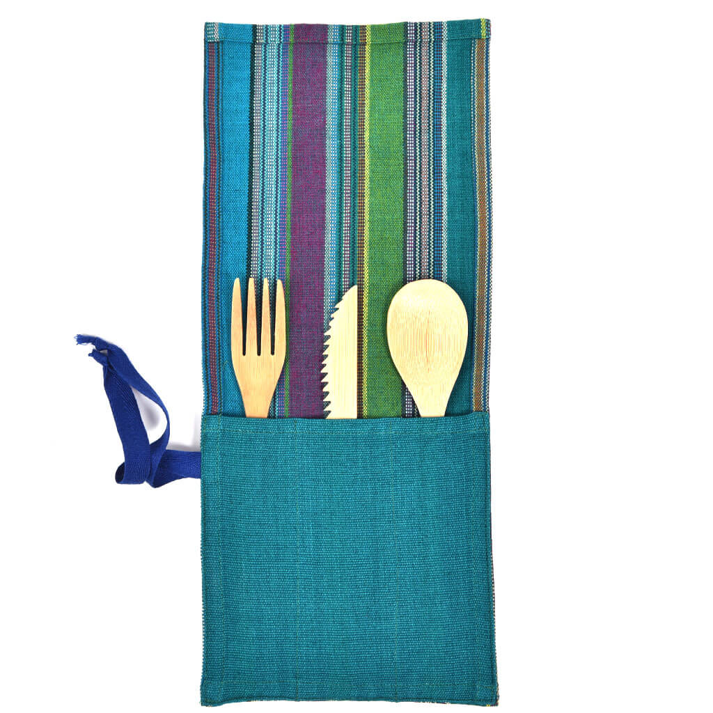 Hand Woven Utensil Wrap