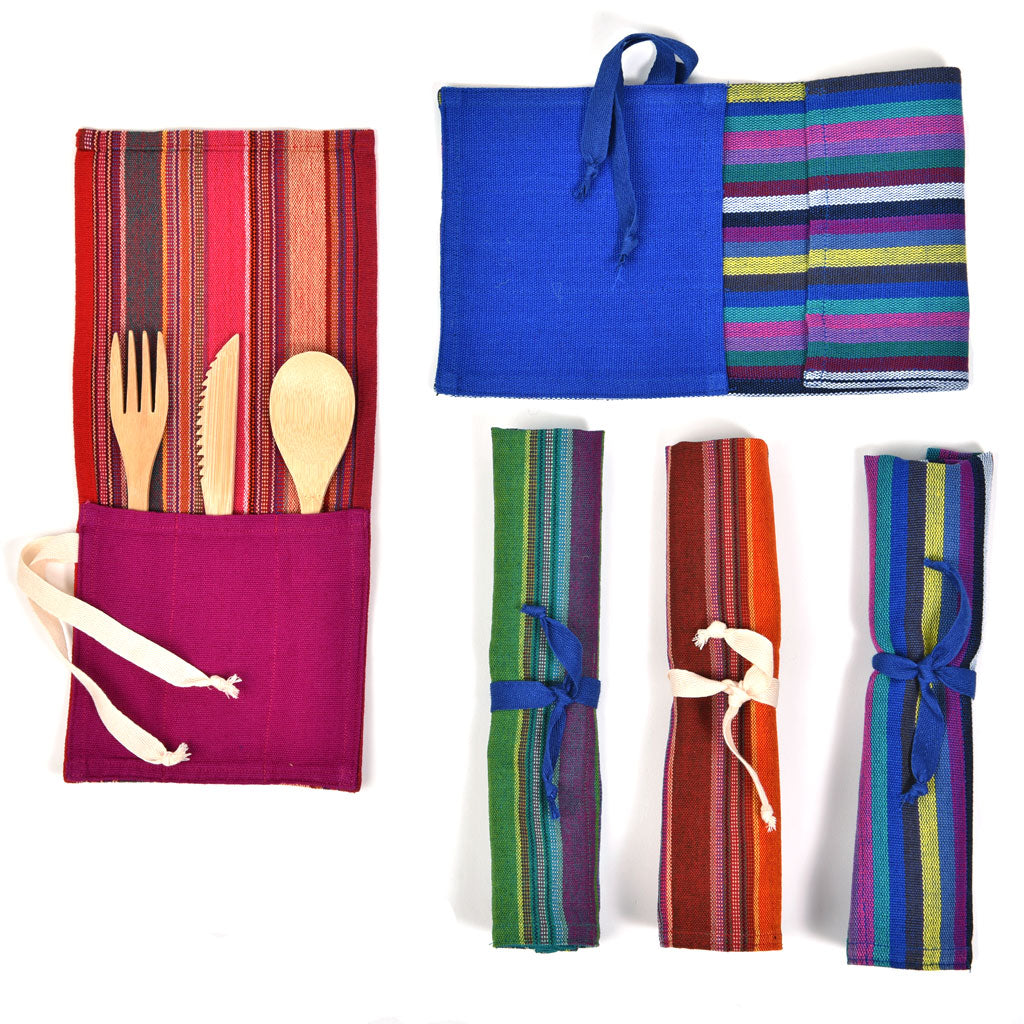 Hand Woven Utensil Wrap