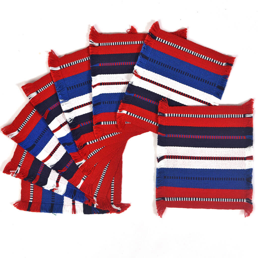 Guatemala Hand Woven Celebration Coasters
