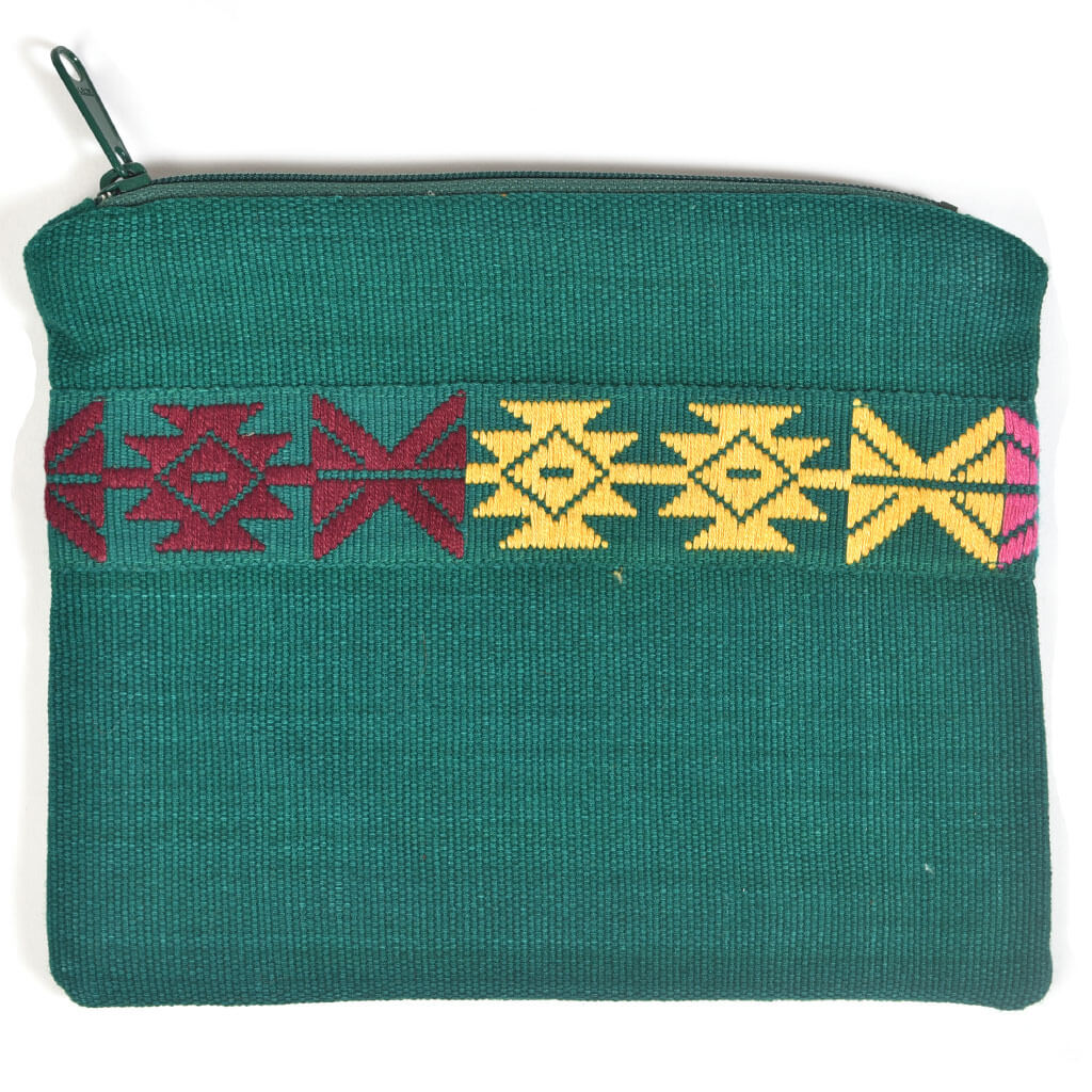 Backstrap Basics Clutch Emerald Green