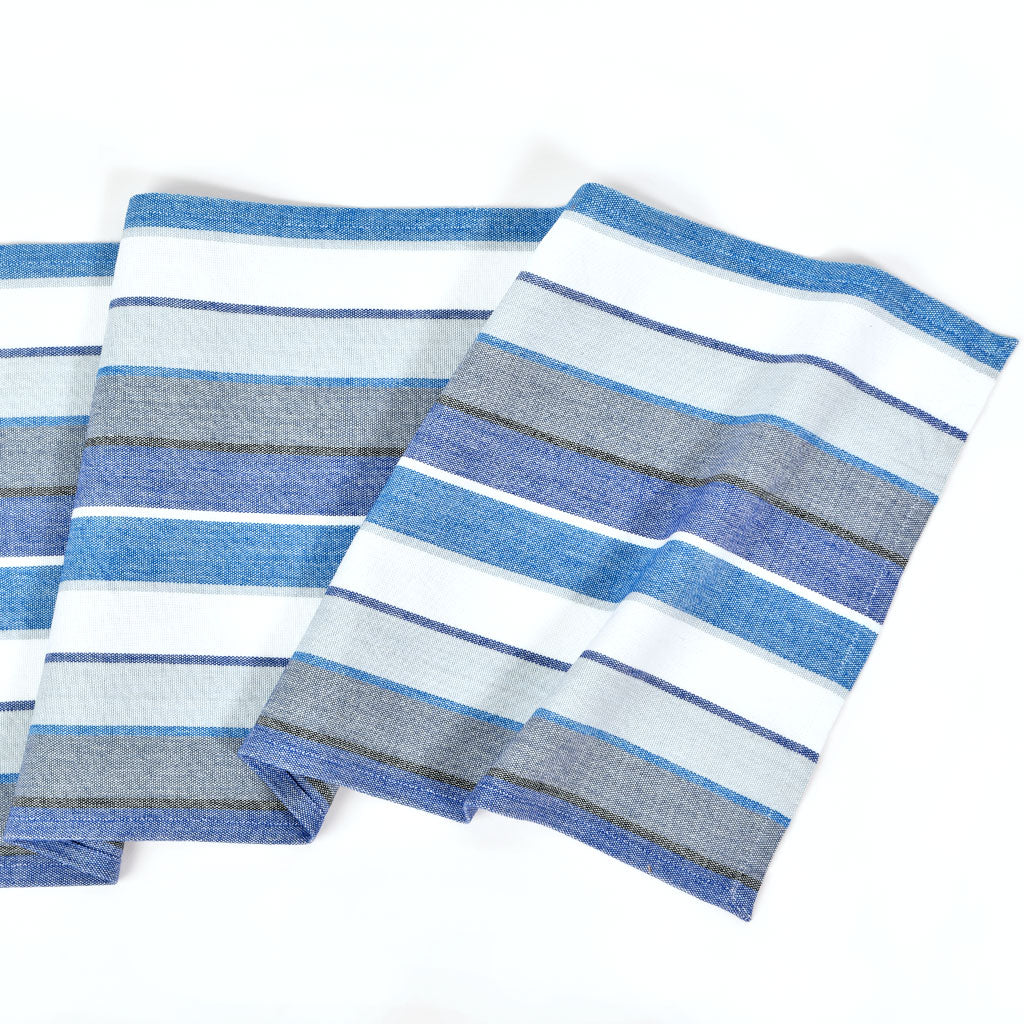 Hand Woven Striped Table Runner