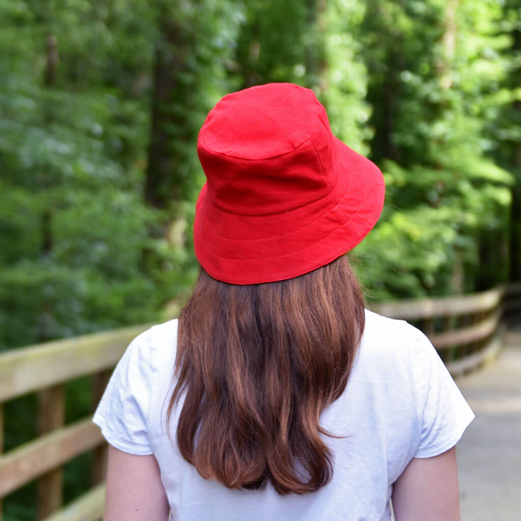 Hand Woven Adult Bucket Hat