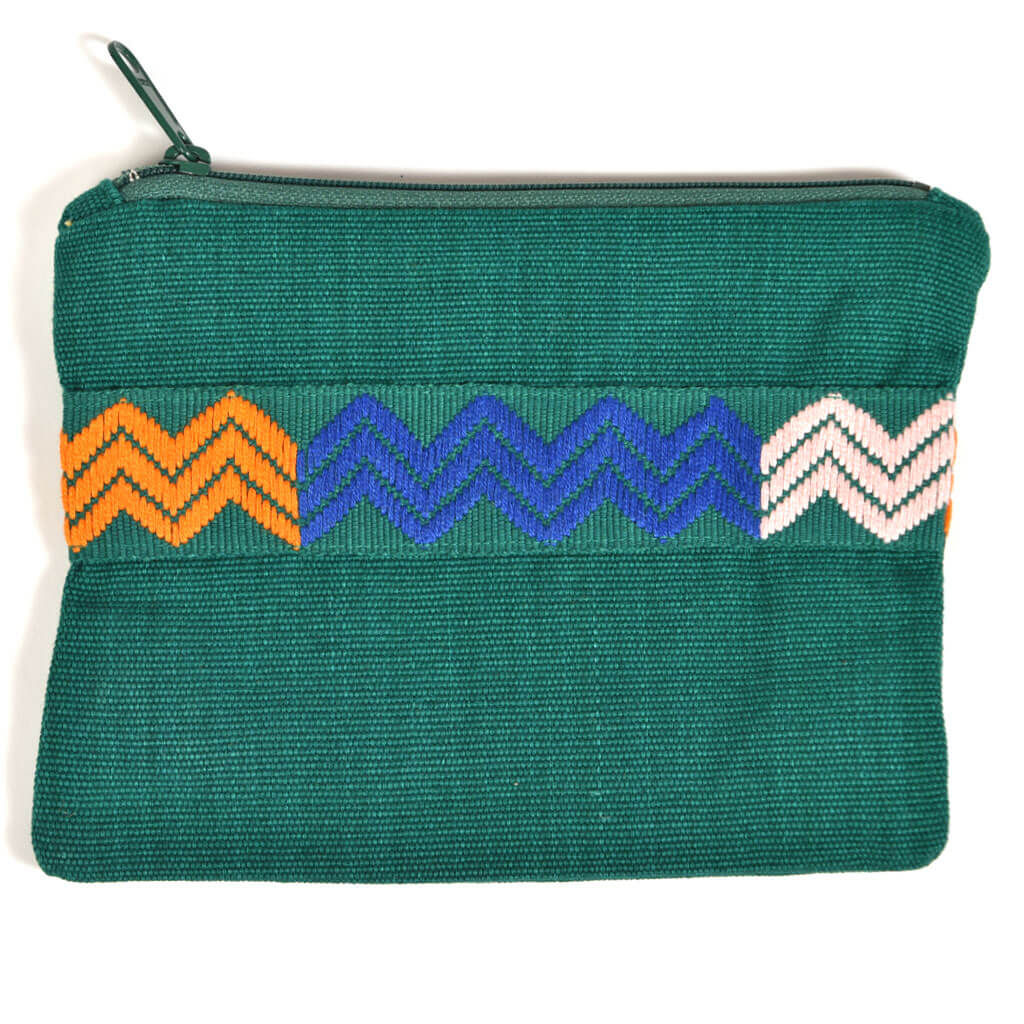Backstrap Basics Clutch Emerald Green
