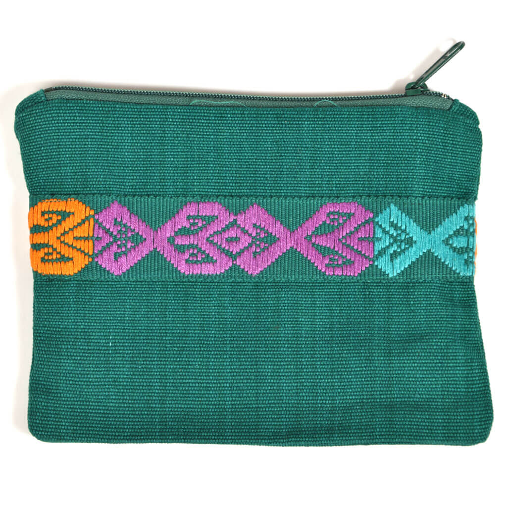 Backstrap Basics Clutch Emerald Green