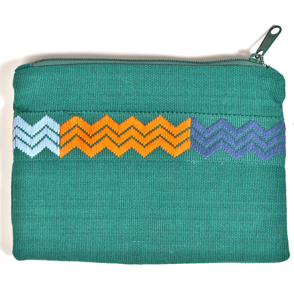 Backstrap Basics Clutch Emerald Green