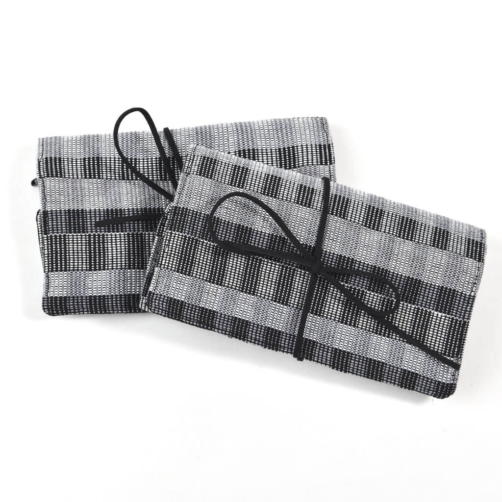 Hand Woven Mini Jewelry Roll