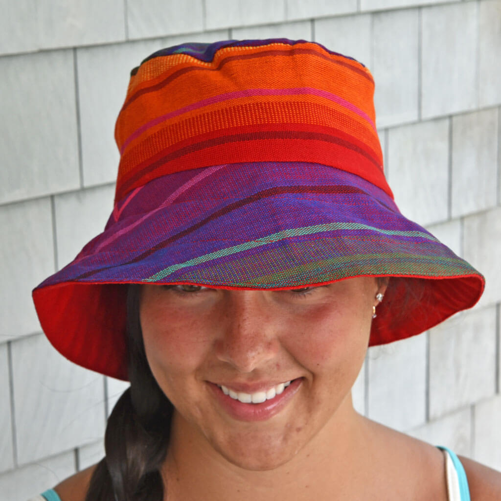Hand Woven Adult Bucket Hat