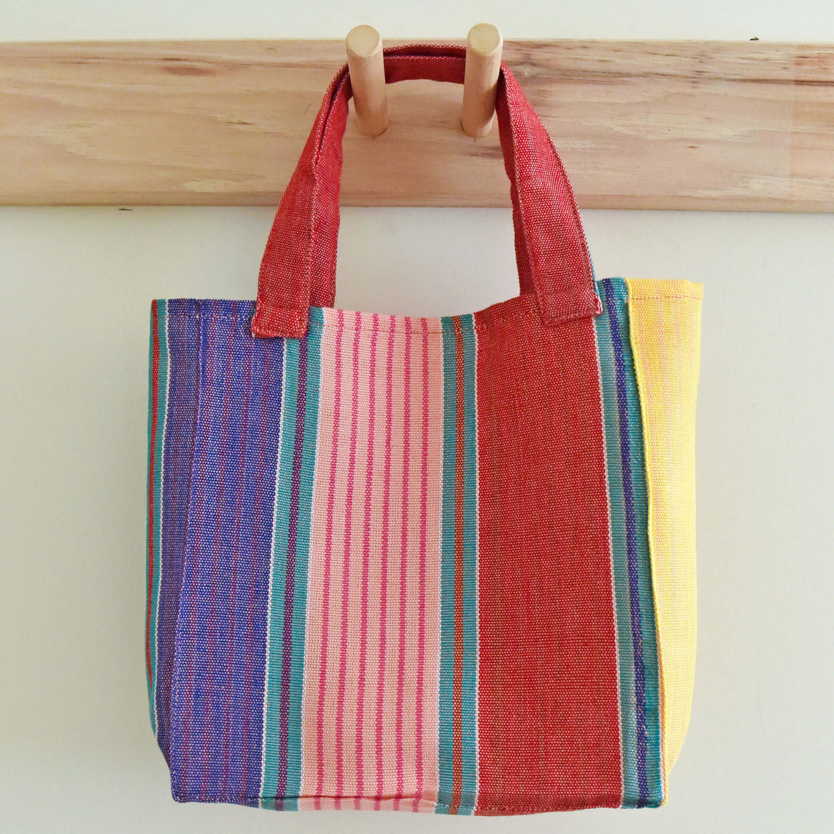 Hand Woven Mini Market Tote