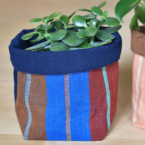 Wide Indigo Stripe