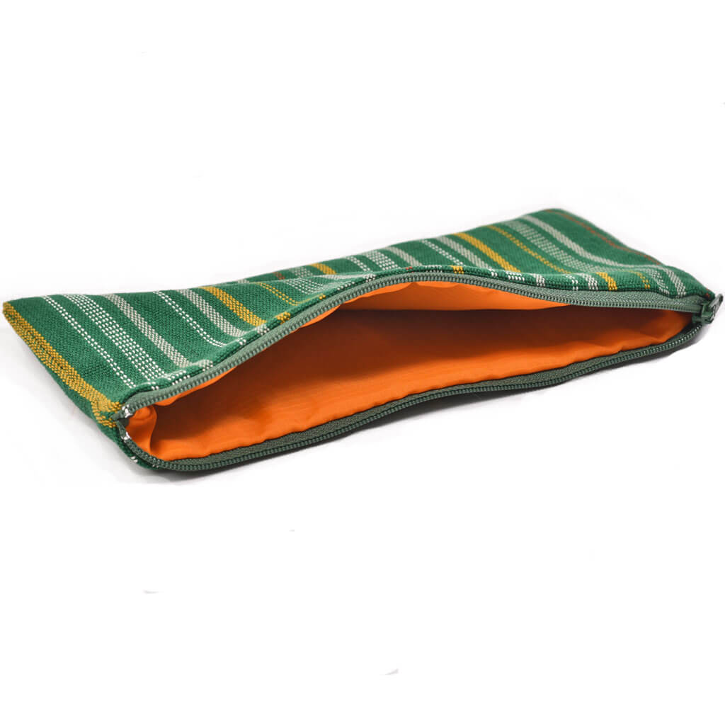 Pencil Case | Poblano Stripe