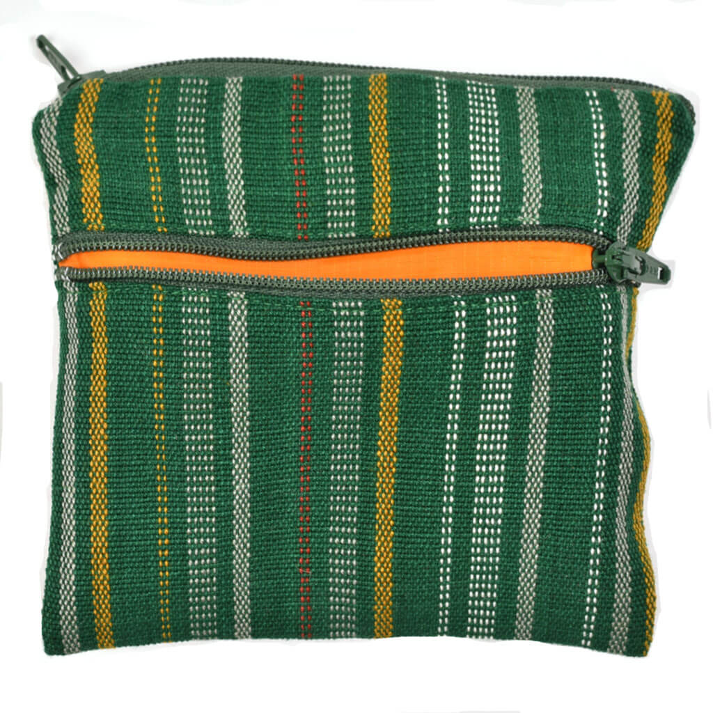 Change Purse | Poblano Stripe