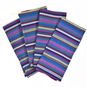 Cobalt Blue Stripes