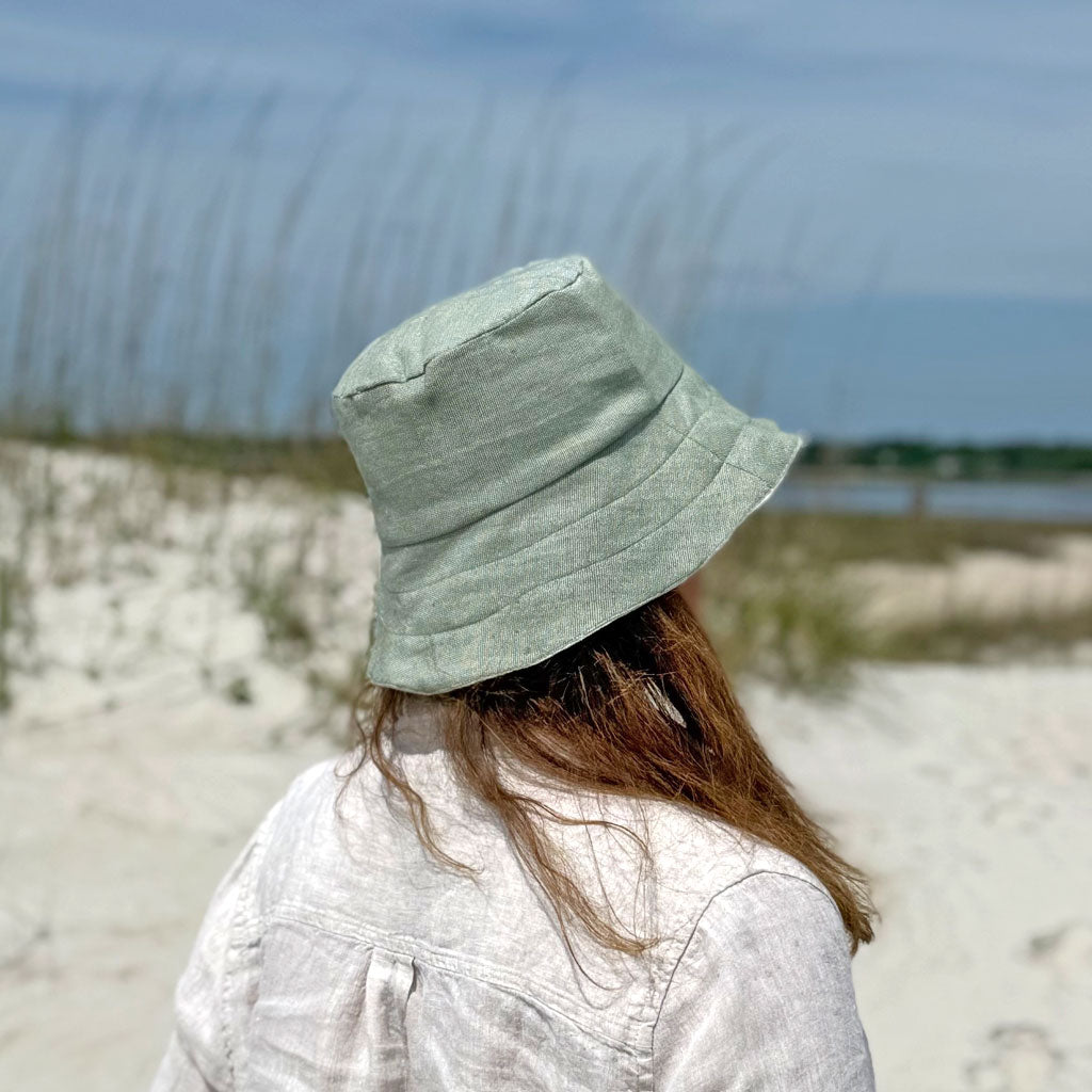 Hand Woven Adult Bucket Hat