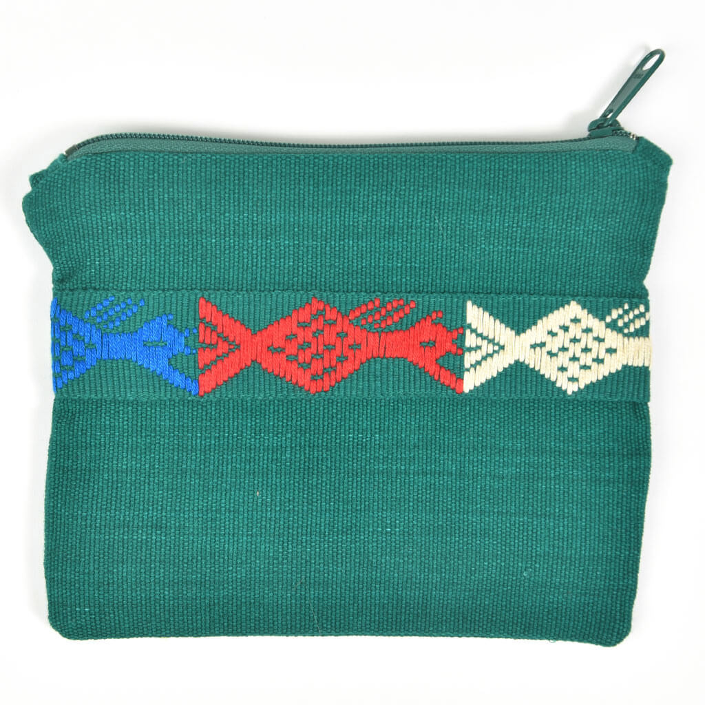 Backstrap Basics Clutch Emerald Green