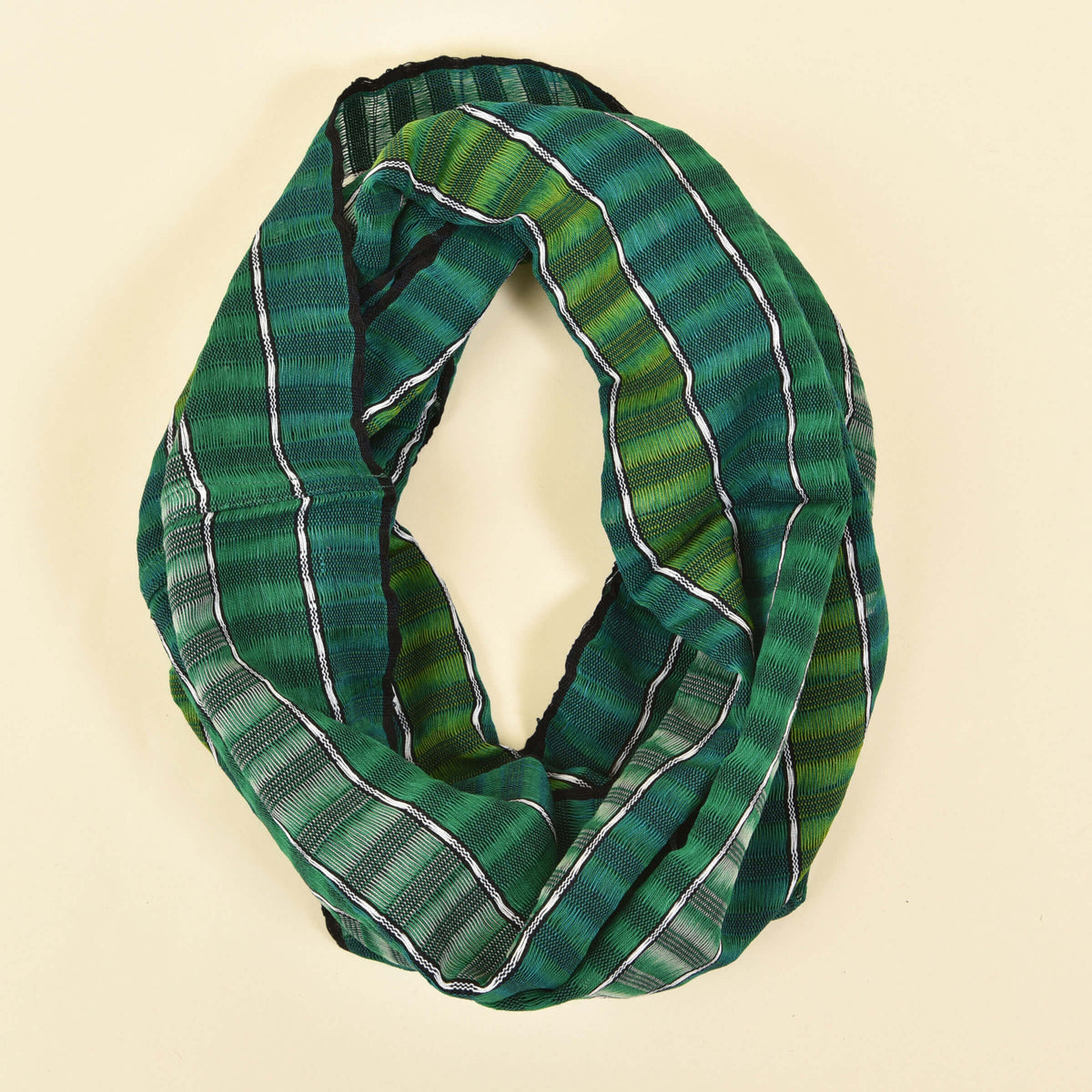 Hand Woven Infinity Scarf