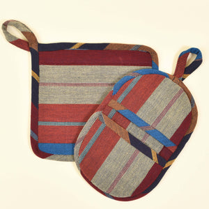 Wide Indigo Stripes