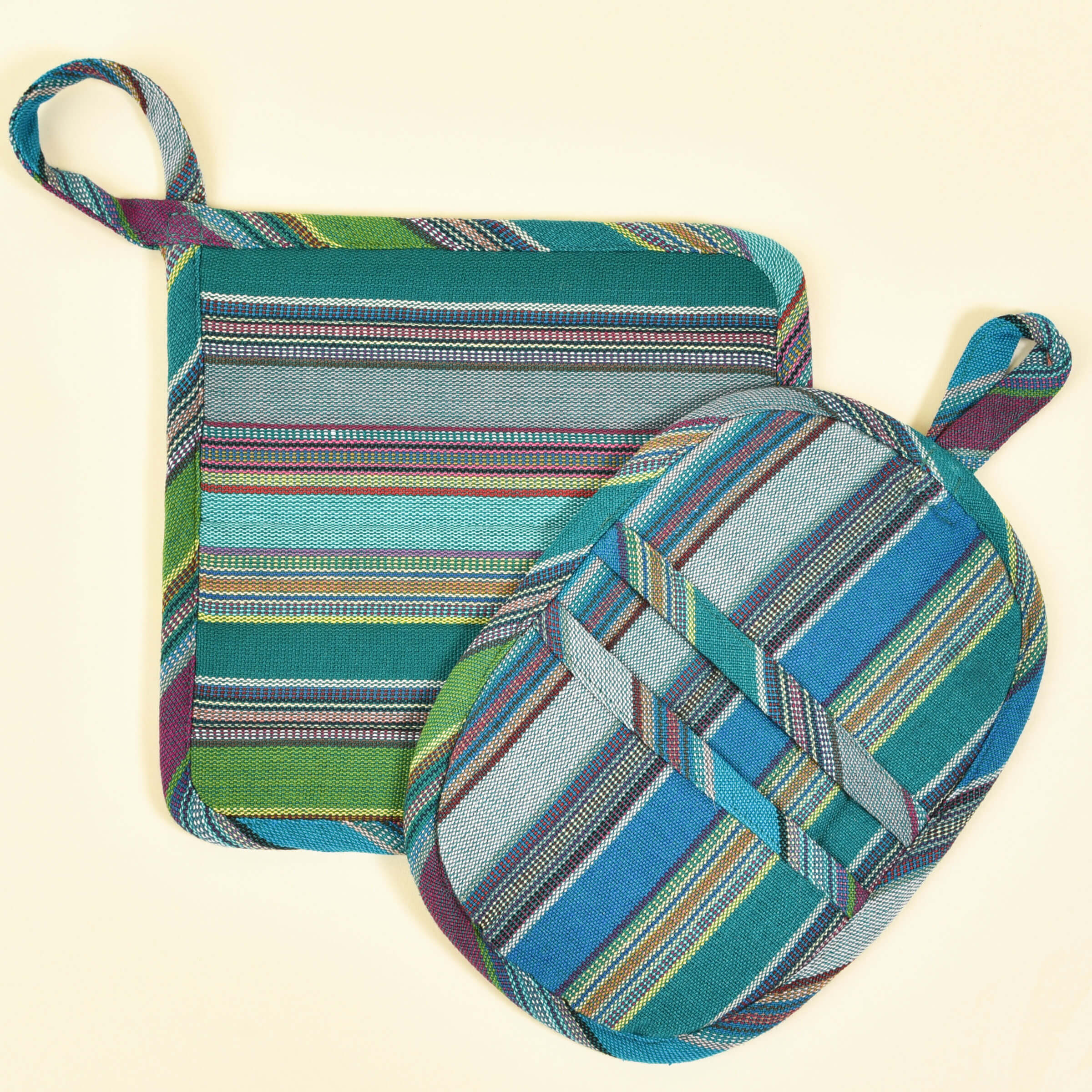Hand Woven Potholder Gift Set