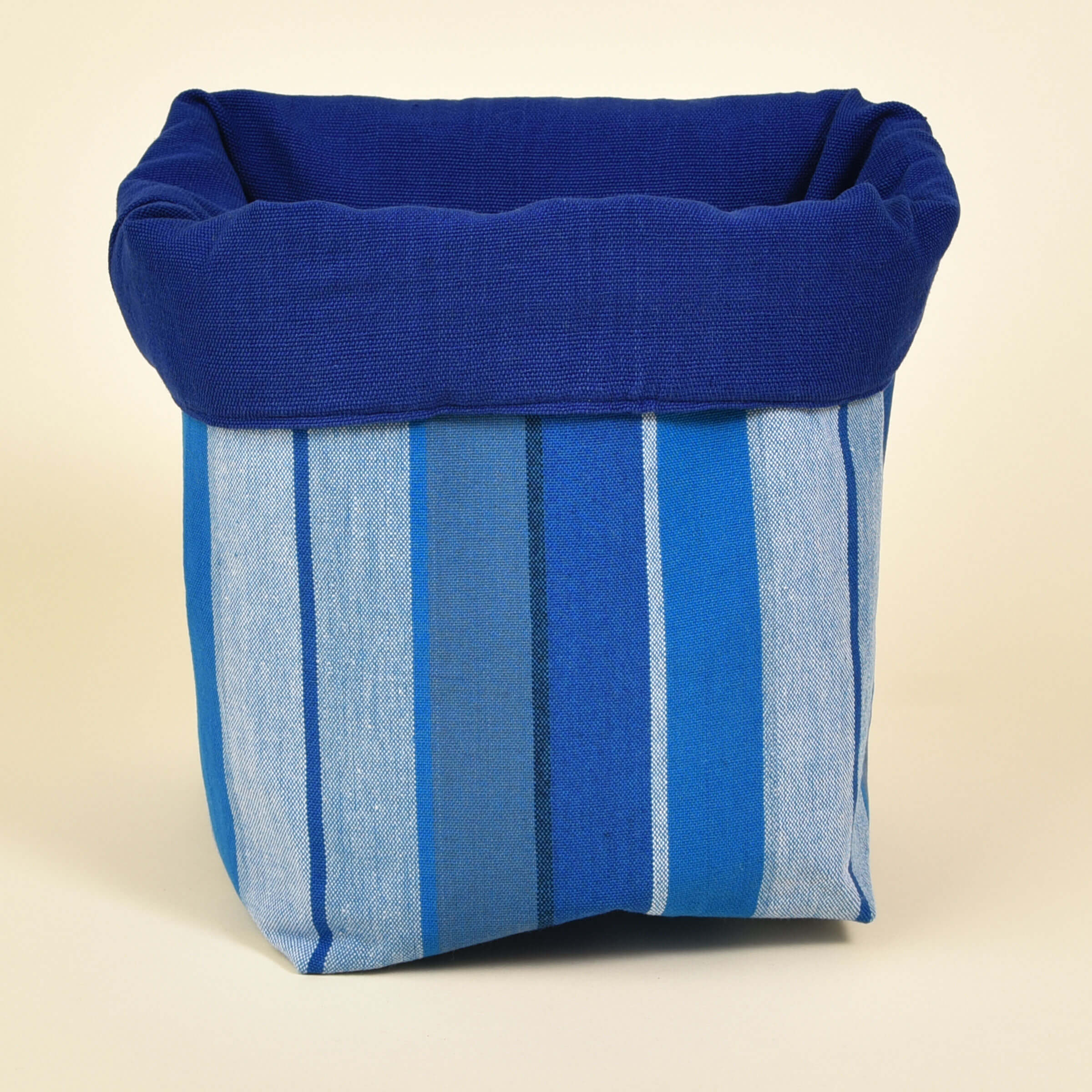Handwoven Fabric Storage Basket