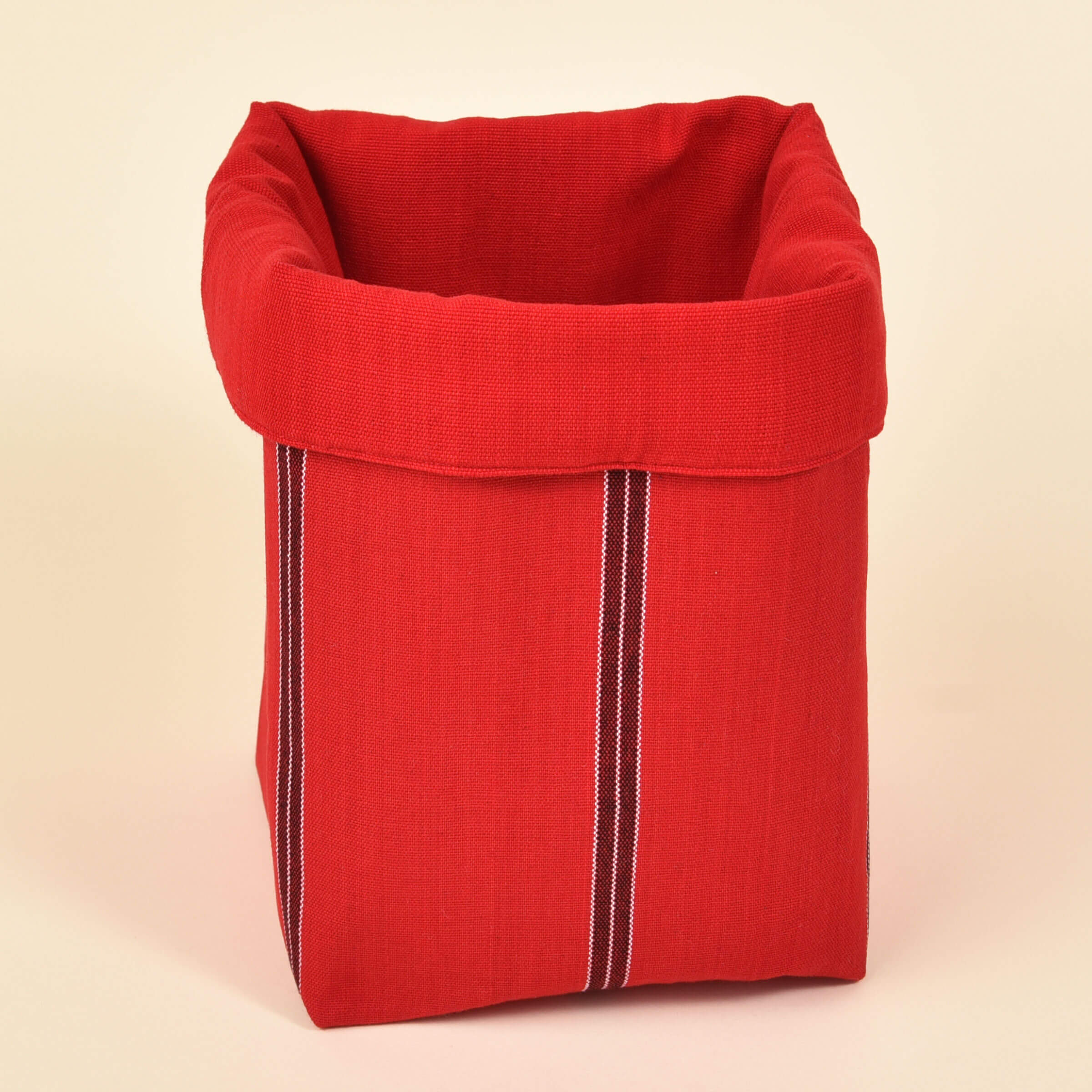Handwoven Fabric Storage Basket