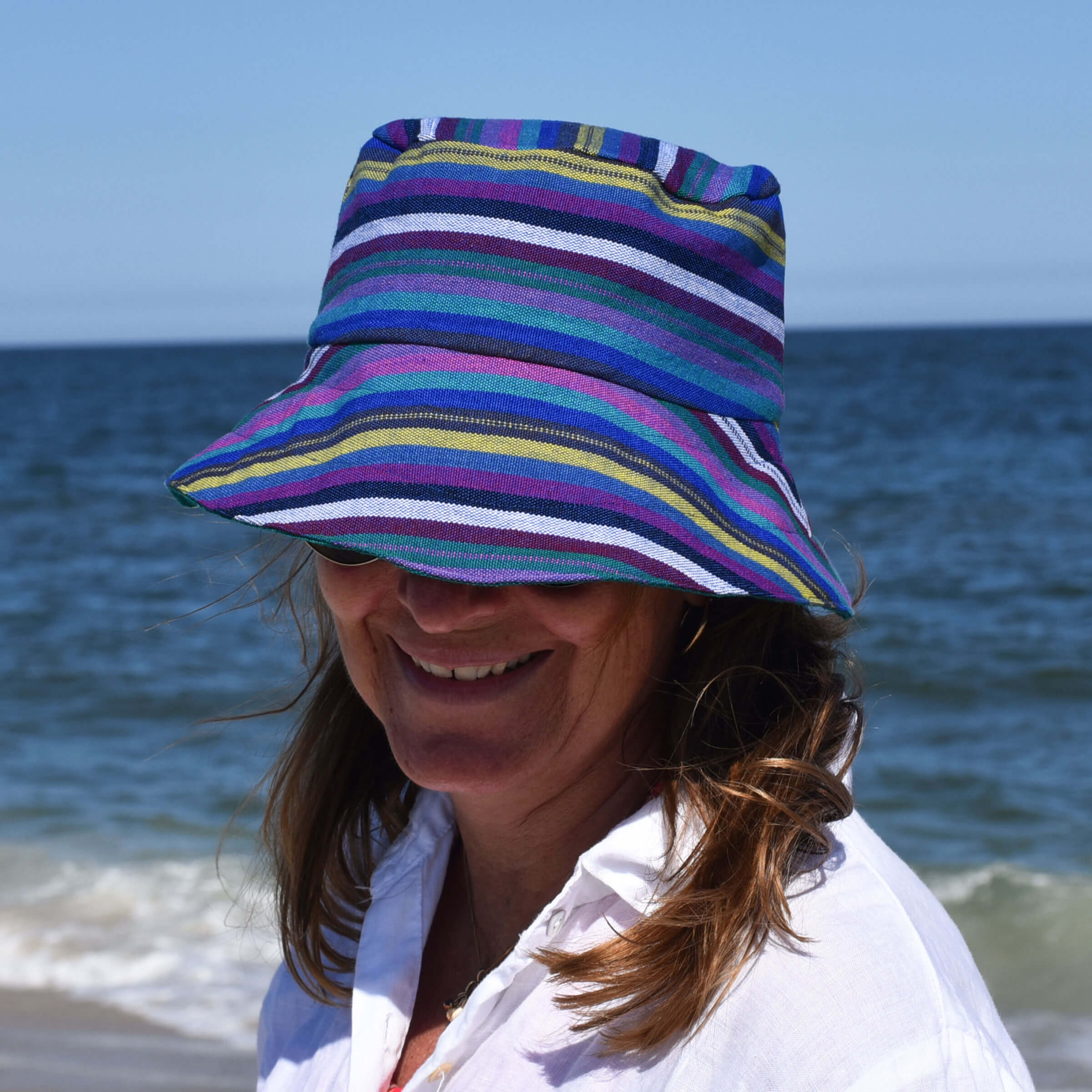Hand Woven Adult Bucket Hat