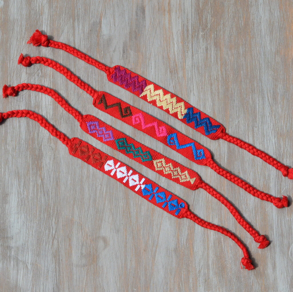 Guatemala Hand Woven Napkin Ties