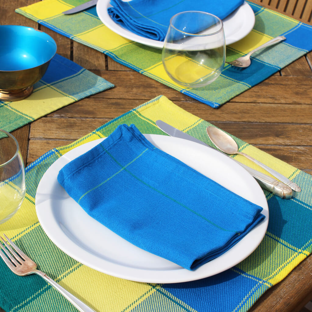 Plaid Twill Placemats