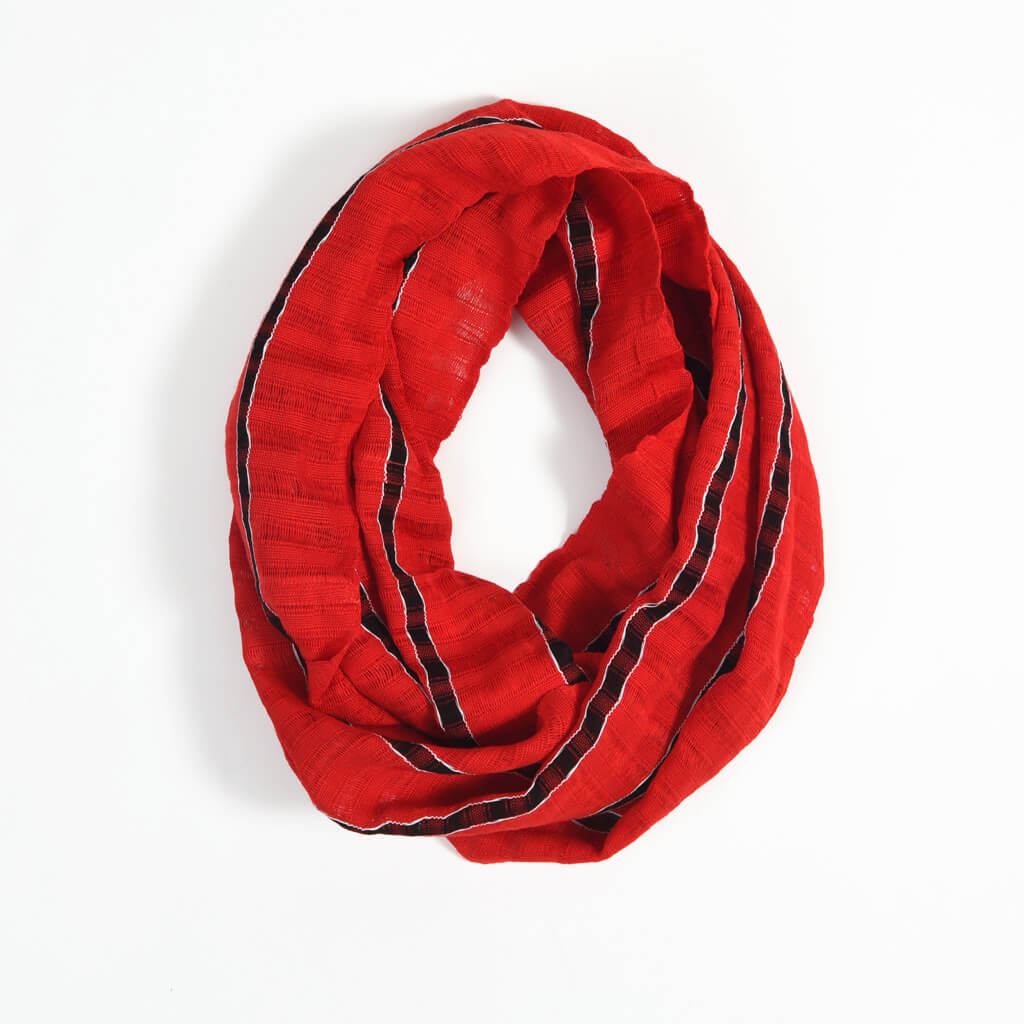 Hand Woven Infinity Scarf