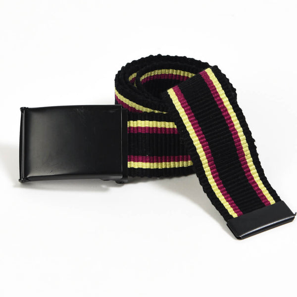 Guatemala Hand Woven Striped Canvas Belt