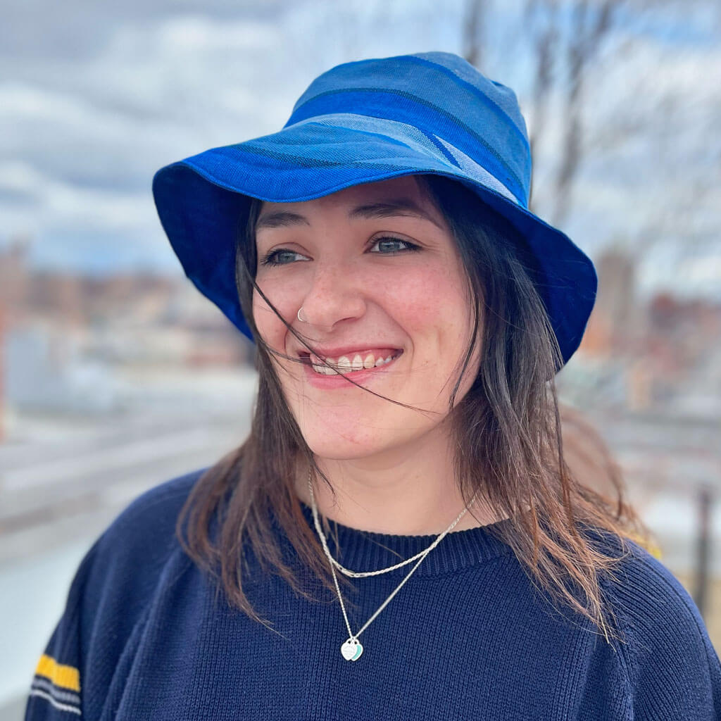 Hand Woven Adult Bucket Hat
