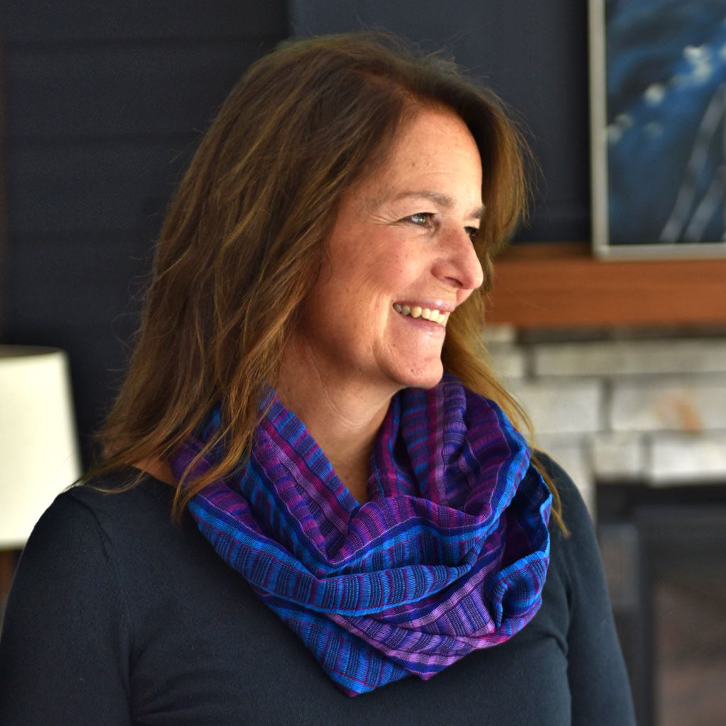 Hand Woven Infinity Scarf