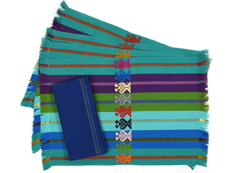 Guatemala Hand Woven Celebration Placemat