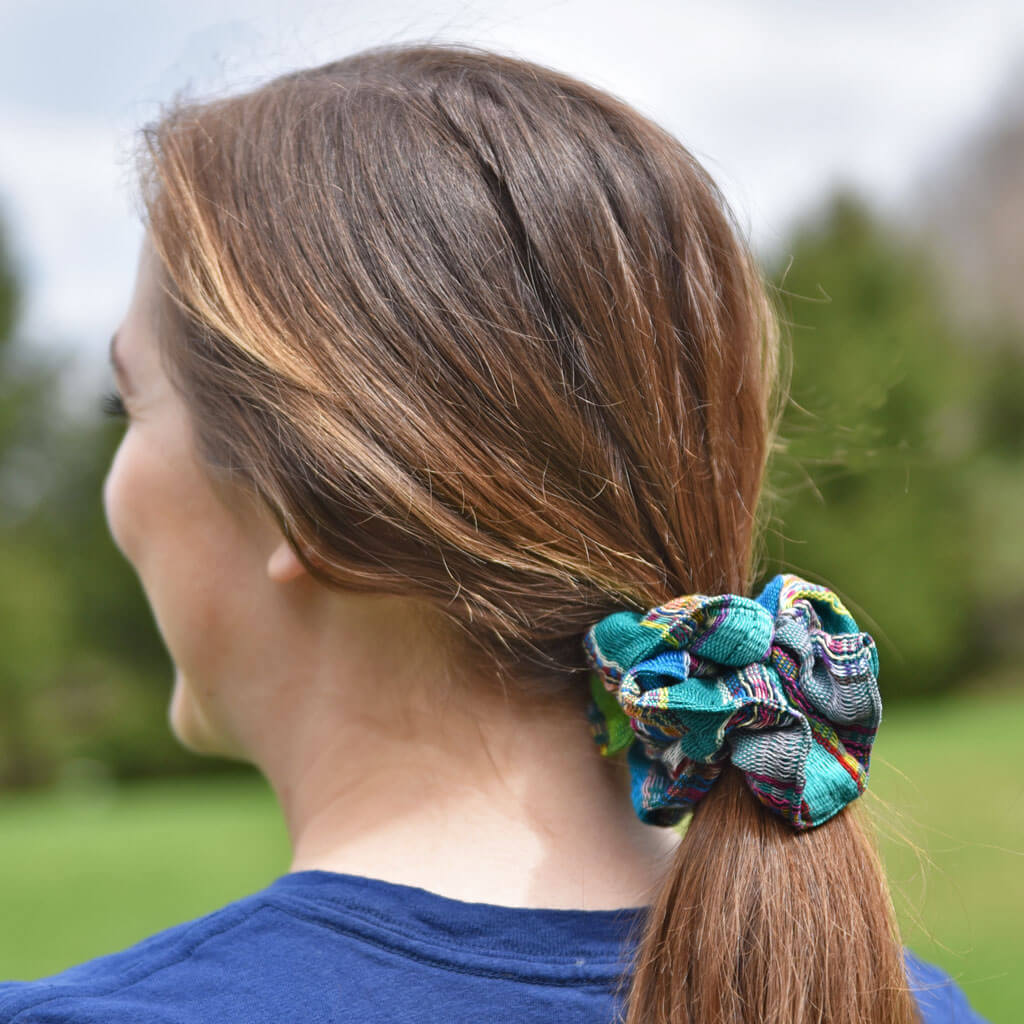 Scrunchie | Turquoise Jewels