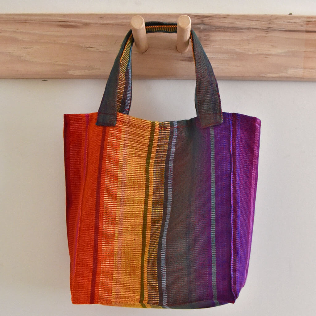 Hand Woven Mini Market Tote