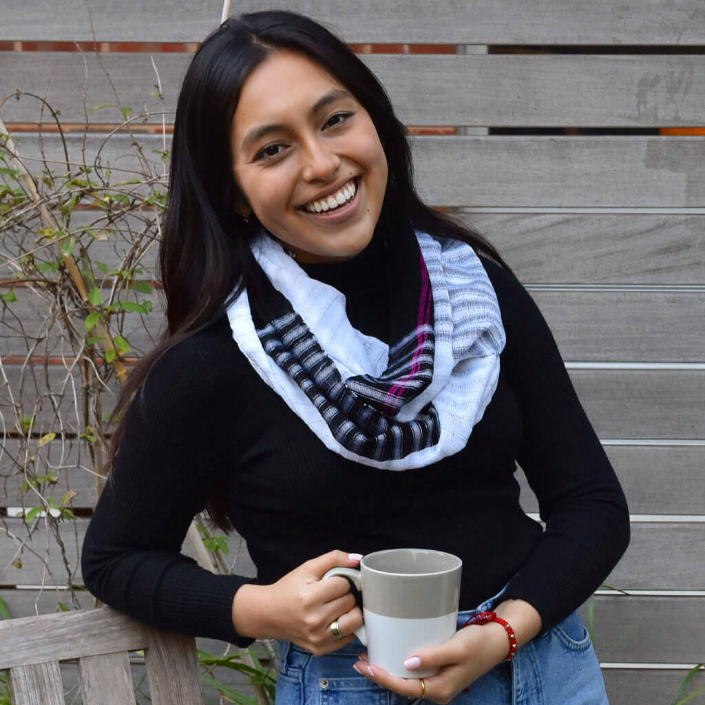 Hand Woven Infinity Scarf