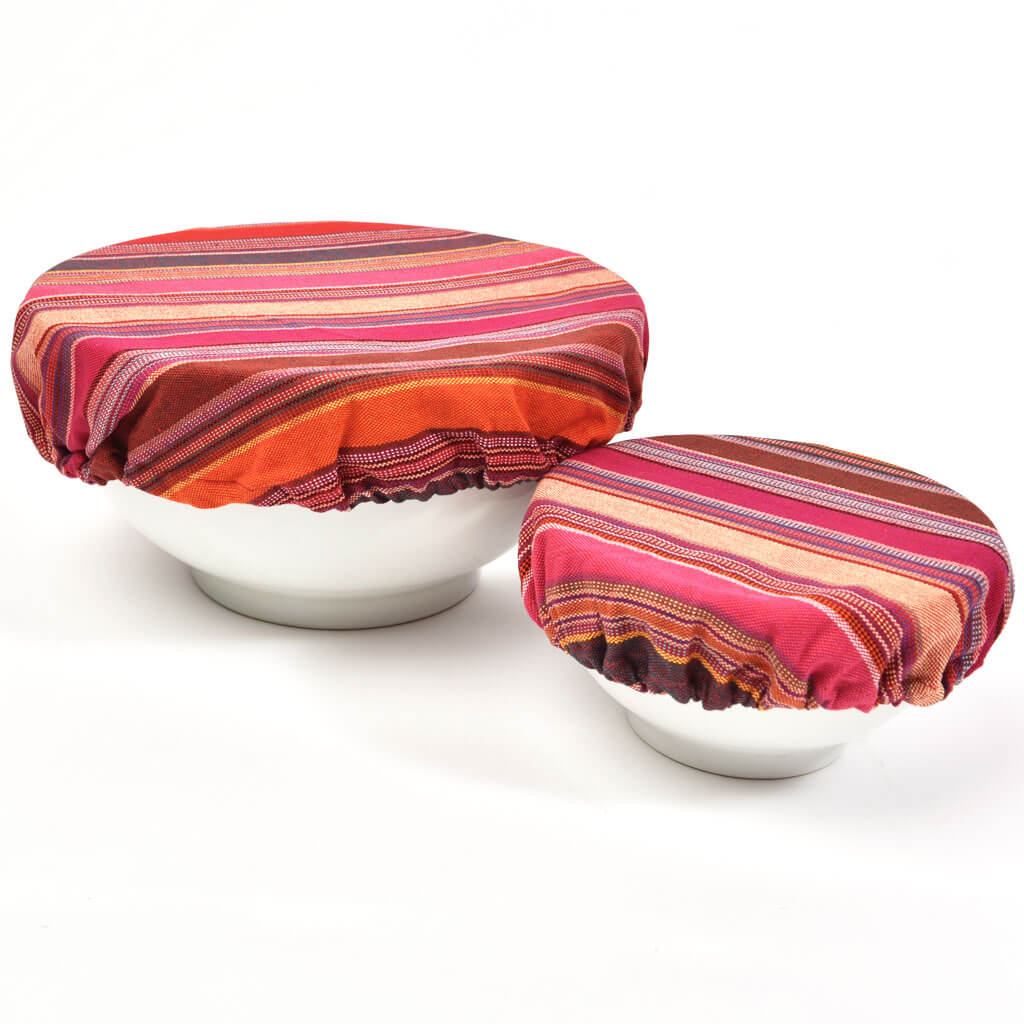 Hand Woven Bowl Cover | Berry Jubilee