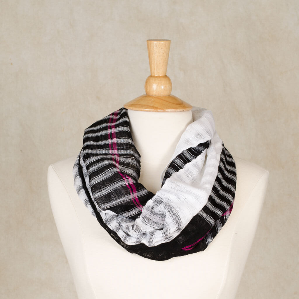 Hand Woven Infinity Scarf
