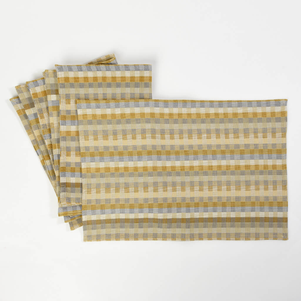 Hand Woven Cuadritos Placemats