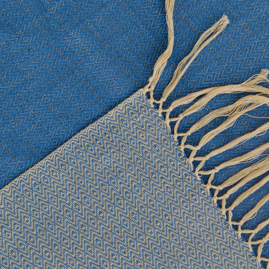 Hand Woven Diamond Weave Shawl