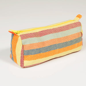 Lime Yellow Diamond Stripe