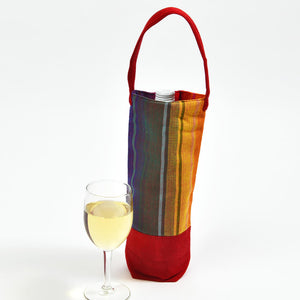 Rainbow Single wine bag. 