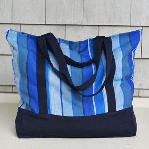 Shades of blue Market tote. 