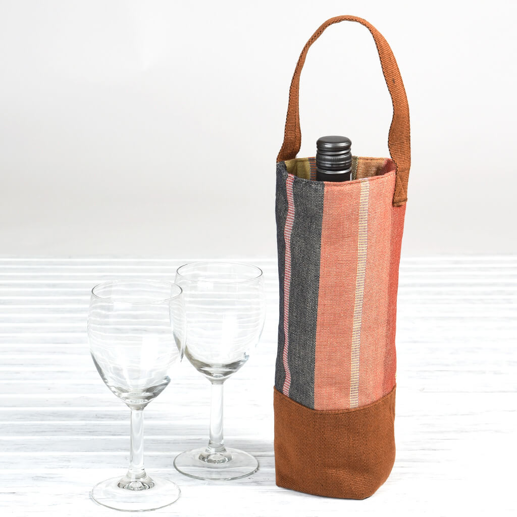 sewing diy a wine tote bag tutorial, diy denim wine tote bags patterns ,  gifts ideas , wine carrier - YouTube