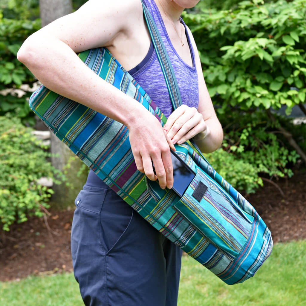 Hand Woven Yoga Bag