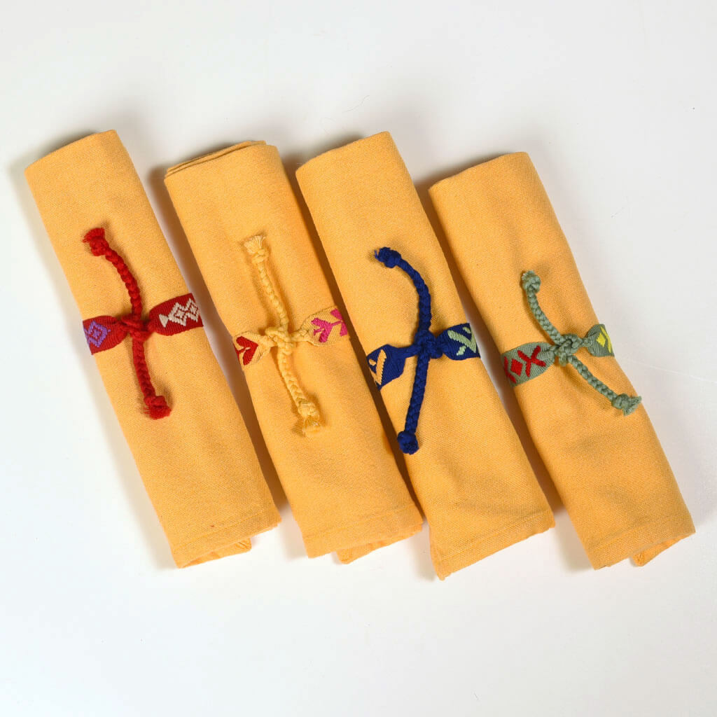 Handwoven Napkin Ties | Assorted Colors